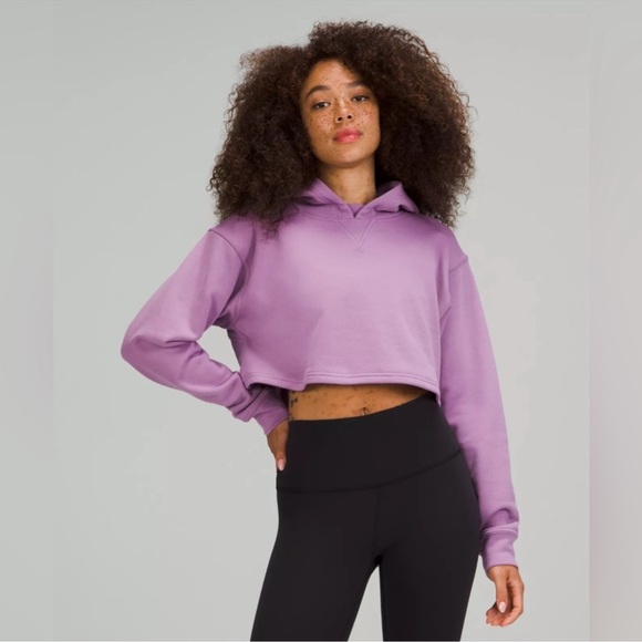 NWT Lululemon All Yours Cropped Hoodie 10 - Picture 1 of 8